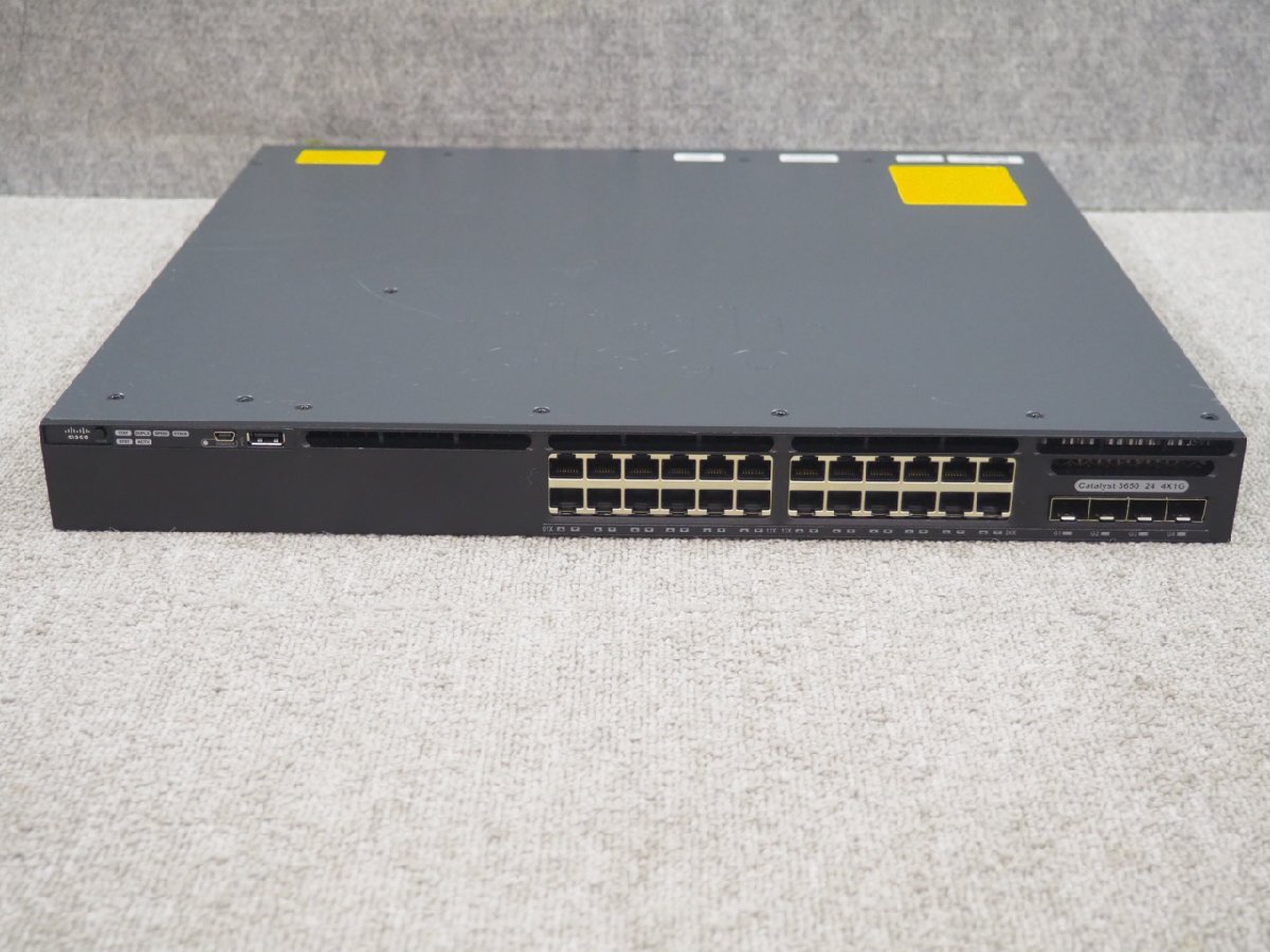 [N588] * Cisco Catalyst 3650 series WS-C3650-24TS-E V04 * Version 03.06.03E *