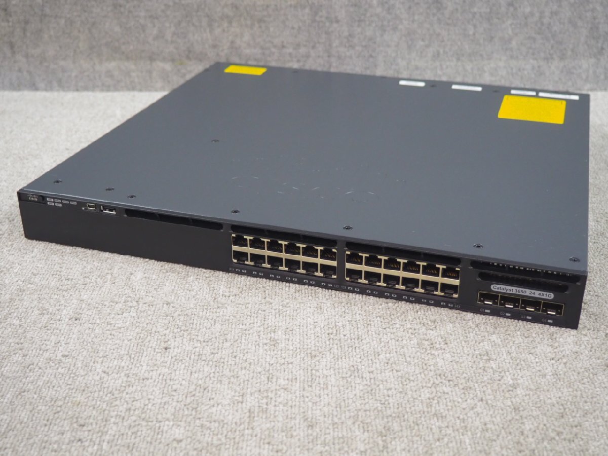 N589 Cisco Catalyst 3650 シリーズ WS-C3650-24TS-E V04 N589 Cisco Catalyst 3650 シリーズ WS-C3650-24TS-E V04