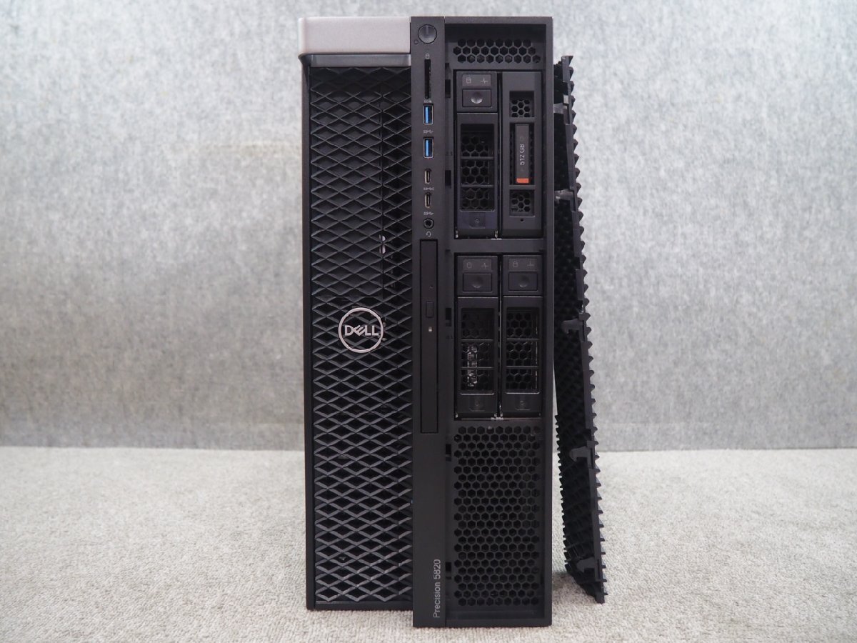 【 1円スタート！】[225] ☆ Win11認証済 ☆ DELL Precision 5820 QC Xeon W-2123 3.60GHz/32GB/SSD 512GB＋SATA 3TB/Quadro K600 ☆の画像2