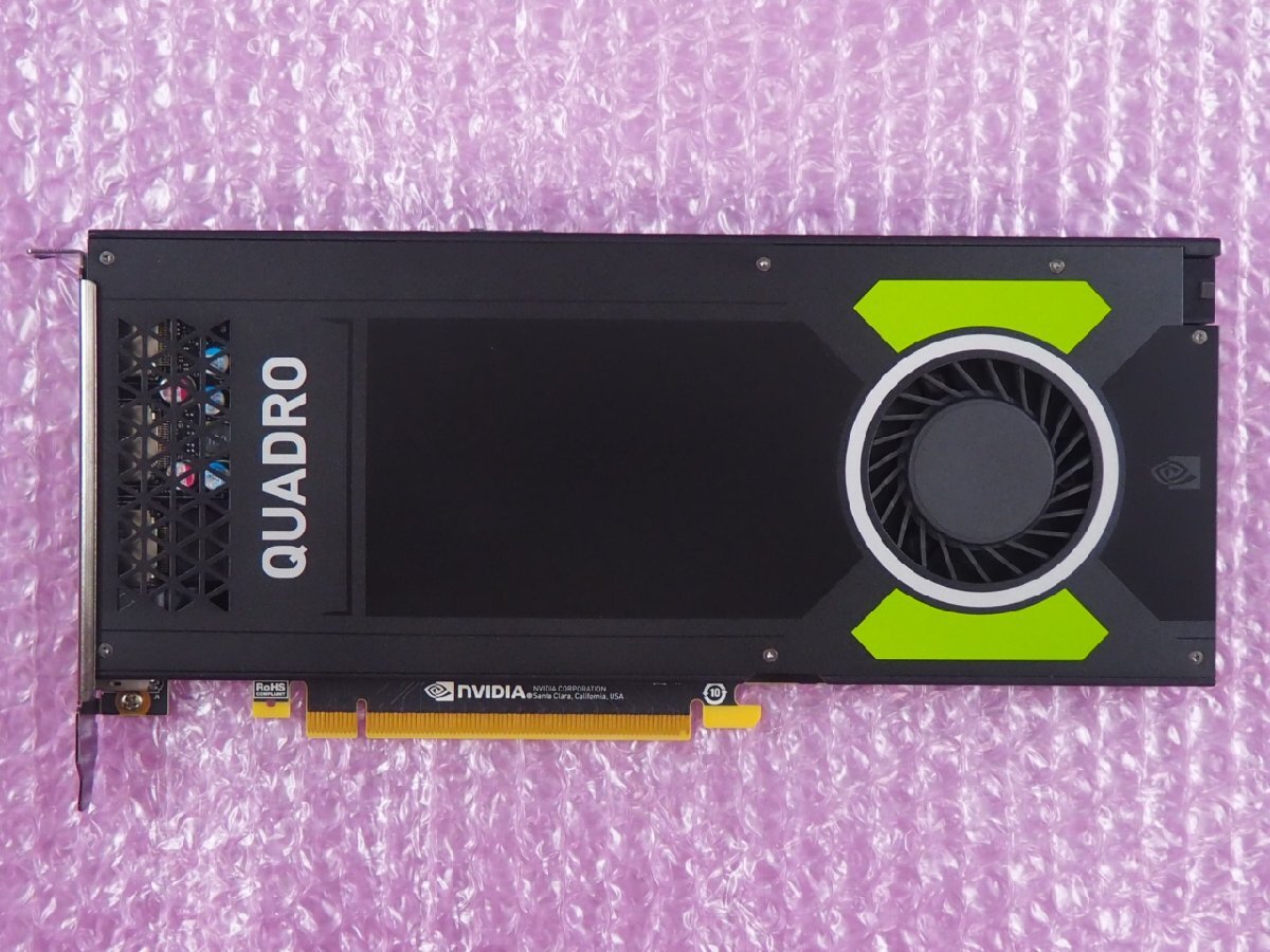 [1] ☆ NVIDIA Quadro P4000 ☆ GDDR5 8GB ☆ 7680 × 4320 ☆の画像2