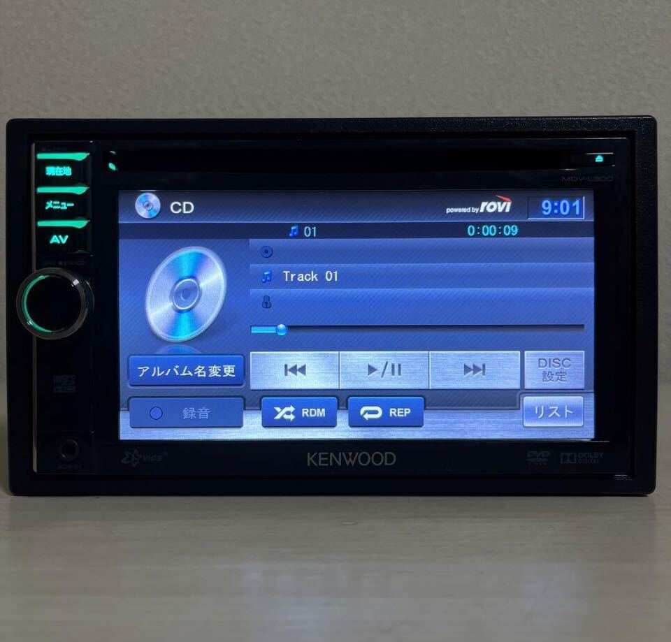 ケンウッドナビMDV-L300最新地図更新済Bluetooth新品バックカメラ付の画像6
