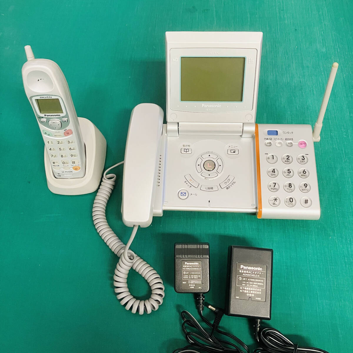 デジタルコードレス電話機 Panasonic VE-PV01L （ジャンクとして）の画像1