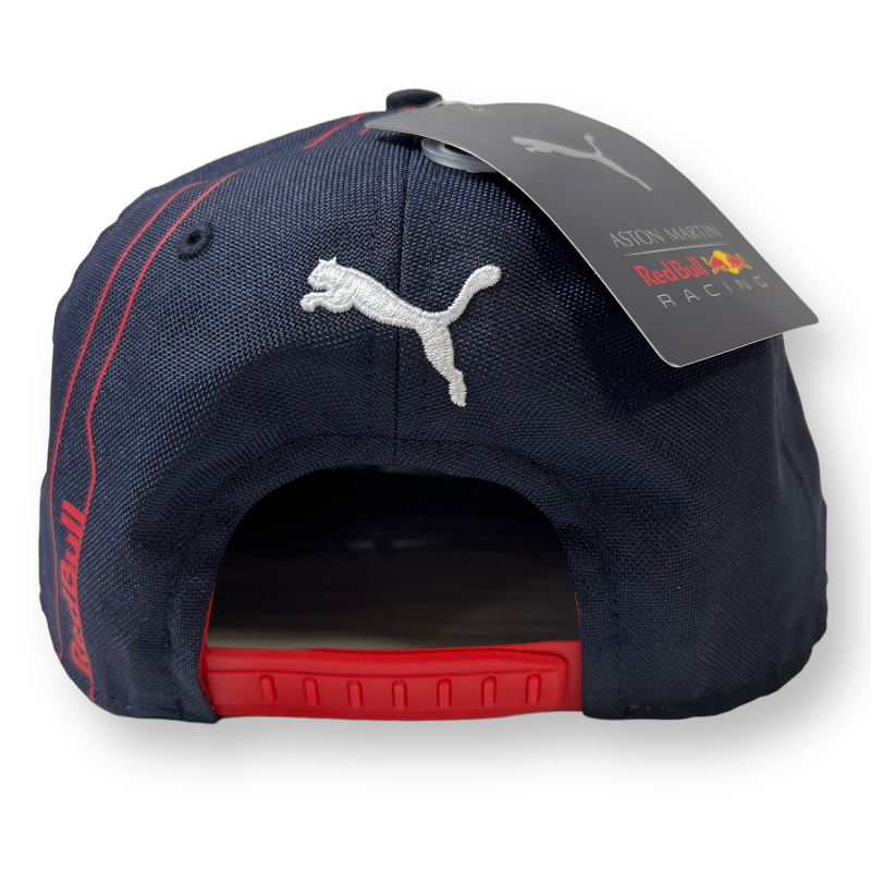 新品 PUMA プーマ Red Bull Racing レッドブル ALEX ALBON ロゴ刺繍 ベースボール キャップ 023293 メンズ 帽子 モータースポーツ◆B174gの画像4
