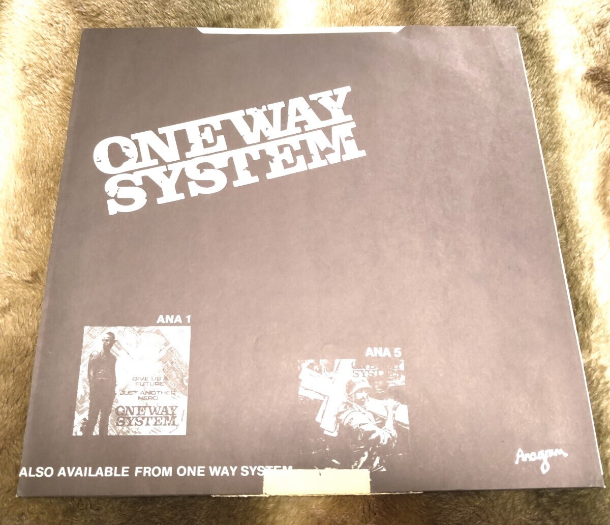 ONE WAY SYSTEM All Systems Go UK オリジナル LP exploited disorder discharge chaos uk abrasive wheels gbh english dogsの画像5