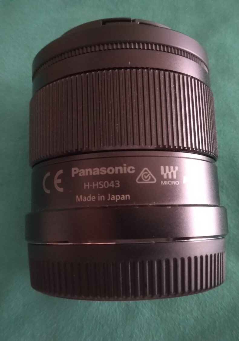  Panasonic single burnt point middle telephoto lens micro four sa-z for Lumix G 42.5mm/ F1.7 ASPH. / POWER O.I.S. black H-HS043-K 28000