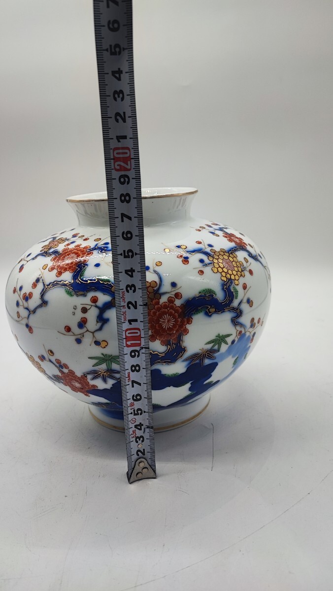 壺 深川製磁 花瓶 インテリア 花器_画像8