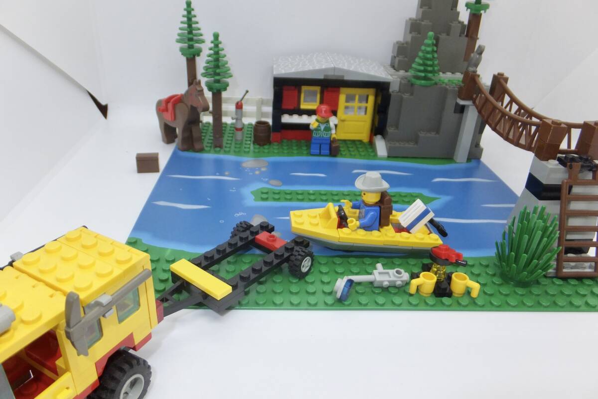 LEGO #6552 マウンテンロッジ Rocky River Retreat 街シリーズ オールドレゴの画像2