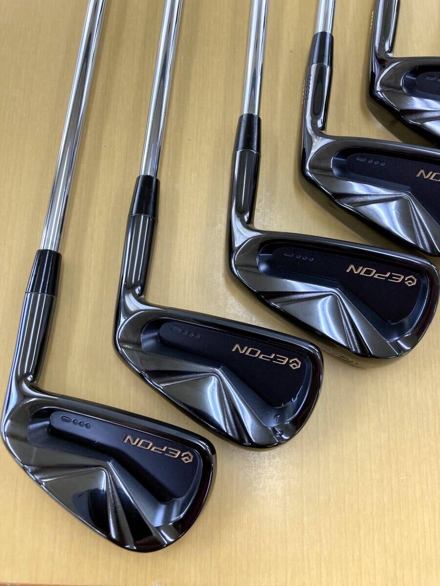 EPON（エポン）／Personal IRON “三代目 パーソナルアイアン＃4～PW 7本セット 美品 シャフト ダイナミックゴールド95 フレックスSの画像5