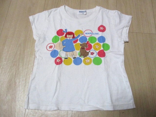  Familia * симпатичный короткий рукав футболка * размер 120.* стоимость доставки 180 иен 