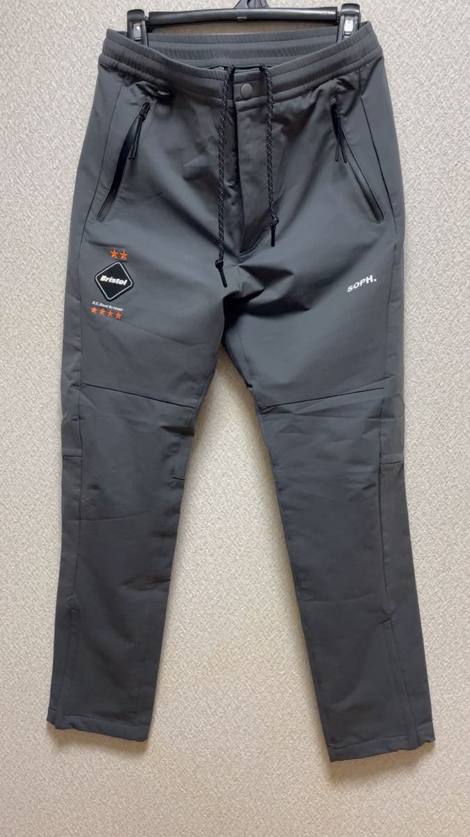 【中古】19AW/WARM UP PANTS/M/グレー/FCRB-192001 FCRB ストレッチ パンツ