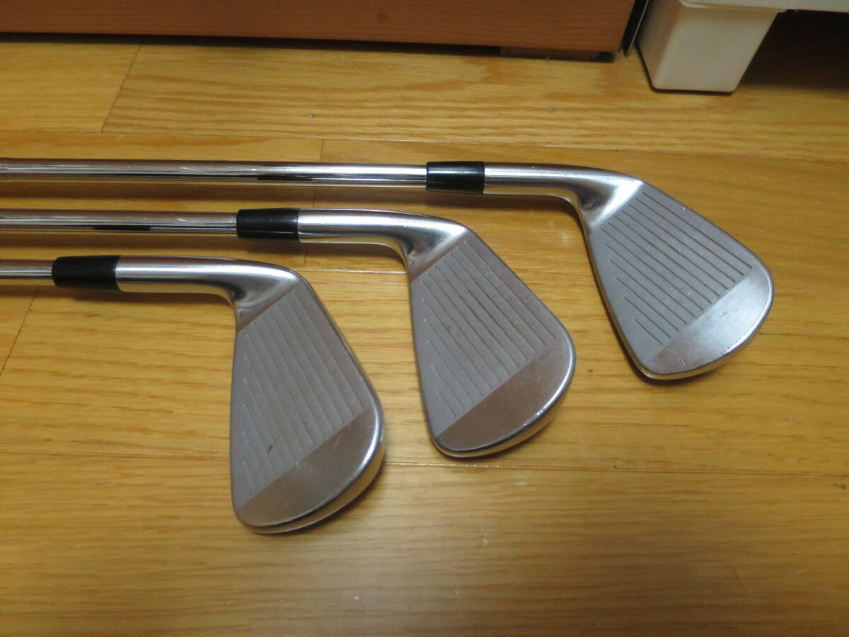 MIZUNO JPX 900 FORGED N.S.PRO MODUS3 TOUR105S 6I-9I,PW,UW / ミズノ ＪＰＸ９００ フォージド モーダス １０５Ｓ ６本セット【良品】_画像6