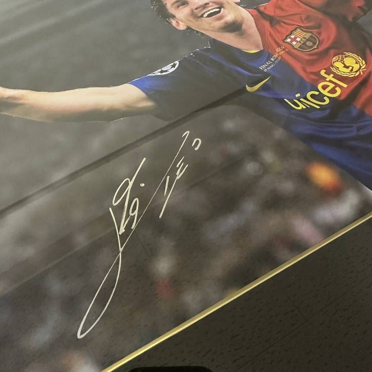  rio flannel * Messhi autograph sa Info to Barcelona Champion z Lee g Argentina representative Messi ICONronaudo soccer 1 jpy start 