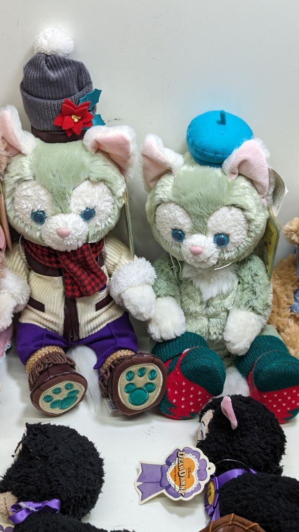 $ TOKYO DISNEY SEA ディズニーシー 期間限定品 タグ付 ダッフィー シェリーメイ ぬいぐるみ コレクション品 20体程の画像6