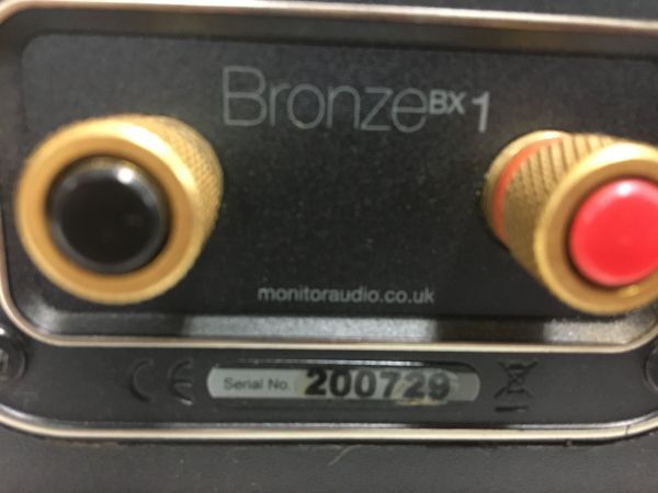 !! MONITOR AUDIO Bronze BX-1 スピーカー ペア オーディオ 音響 動作確認済みの画像6