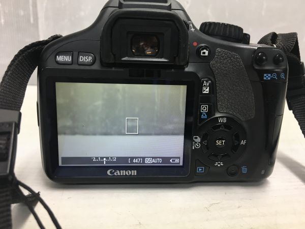!! Canon キヤノン EOS Kiss X4 ボディ ZOOM LENZ EF-S 18-55mm 1:3.5-5.6 IS バッテリー 充電器_画像4