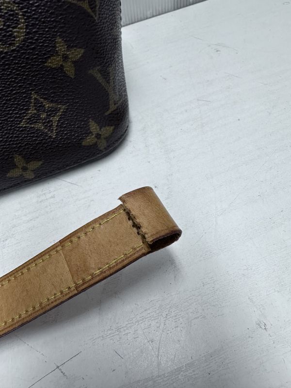 ♯【LouisVuitton】ルイヴィトン ルコ ショルダー切れ ジャンク品 内側べた付き有 スペイン製 LM1010 の画像2