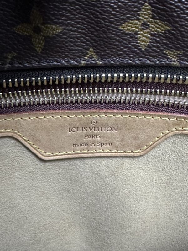 ♯【LouisVuitton】ルイヴィトン ルコ ショルダー切れ ジャンク品 内側べた付き有 スペイン製 LM1010 の画像8