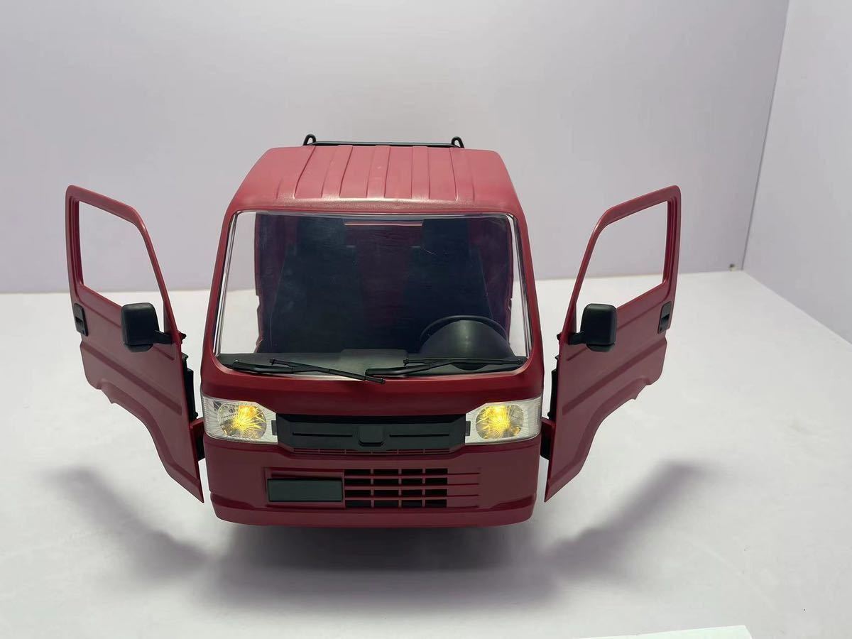 新発売 LDRC WPL WL01 D12 D22姉妹機 ラジコンカー 軽トラック RC 1/10 スケール 2.4G 2WD RTR ドリフト スズキ キャリー 大発 LED付きの画像6