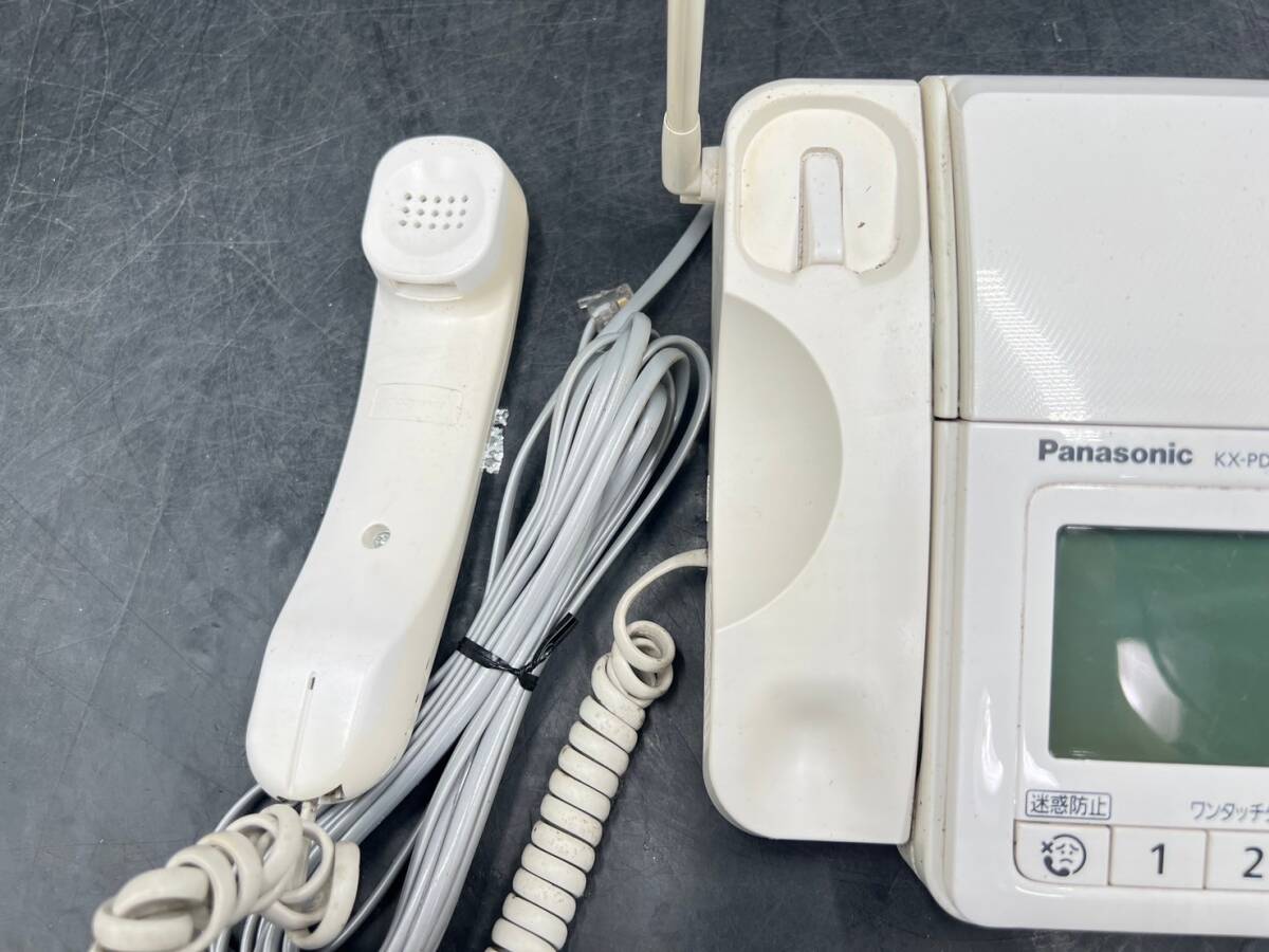 Panasonic/パナソニック パーソナル ファックス おたっくす 電話機 親機のみ FAX KX-PD205DL_画像3