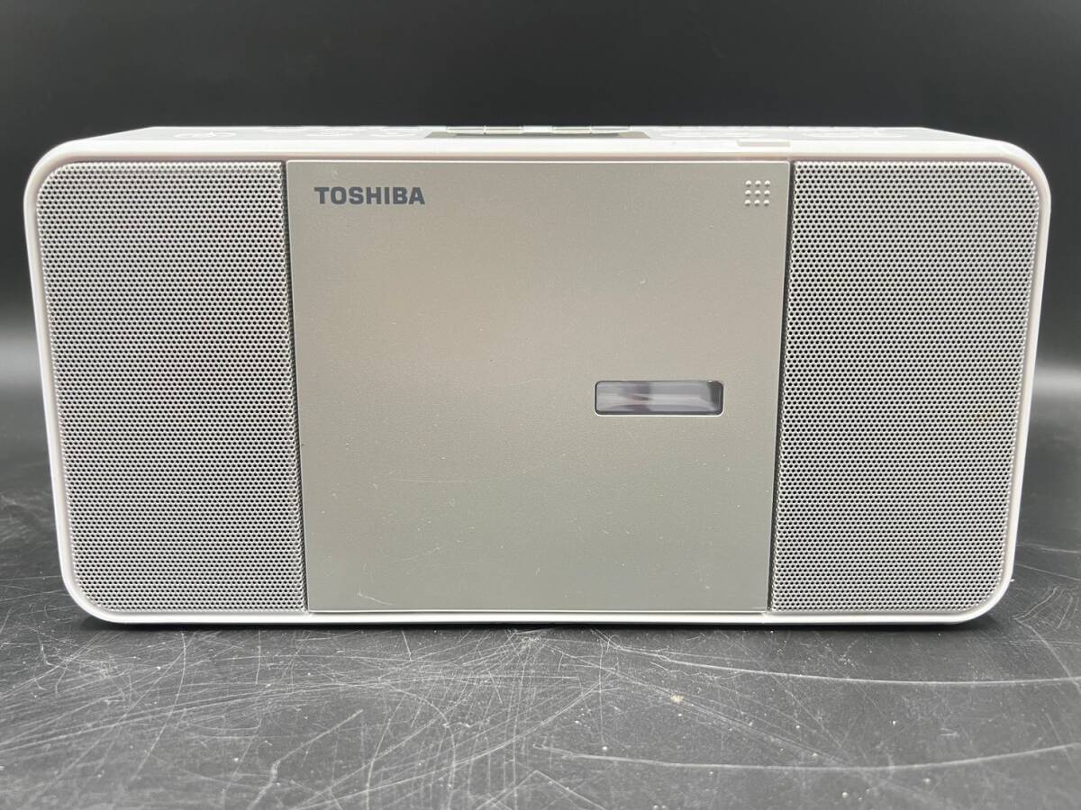 TOSHIBA/東芝 CD ラジオ 2018年製 ホワイト CDプレーヤー TY-C300_画像2