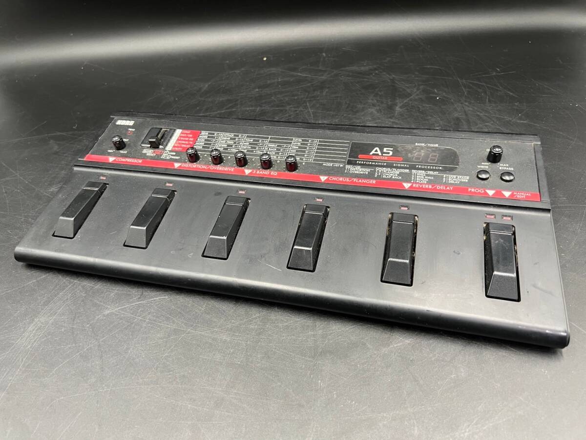 KORG/コルグ マルチ エフェクター ギター 音楽 機材 エフェクター ボード A5 GTR_画像1