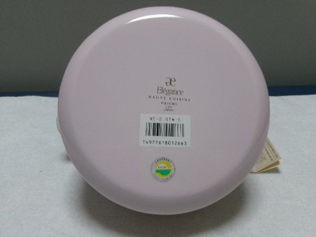 Ｃ04／未使用保管品【elegance エレガンス やかん ホーロー ケトル 2.6L ピンク やかん 箱付き 計1点】ヤカン_画像9