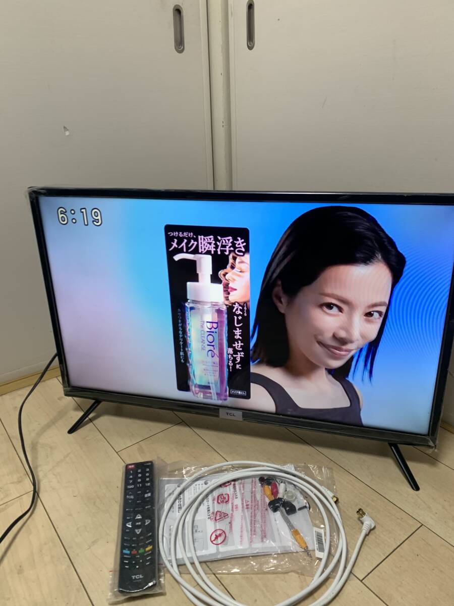 美品TCL 液晶テレビ TV 32V型 32B400 2020年製_画像2