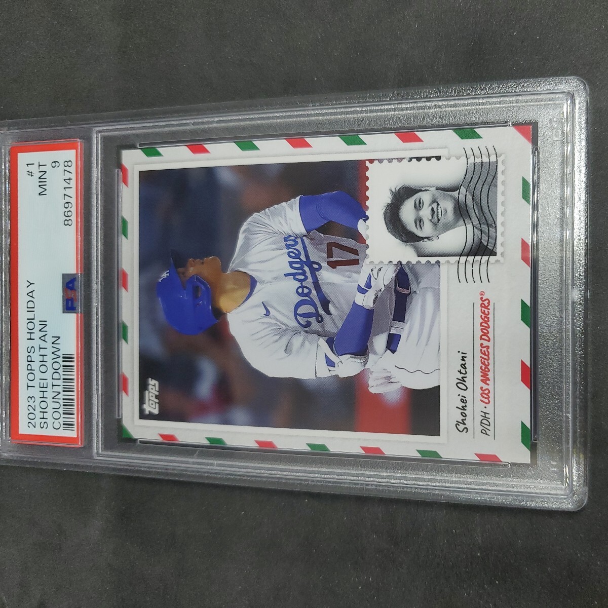 TOPPS NOW HOLIDAY ホリデー 大谷翔平 PSA 9 その4の画像1