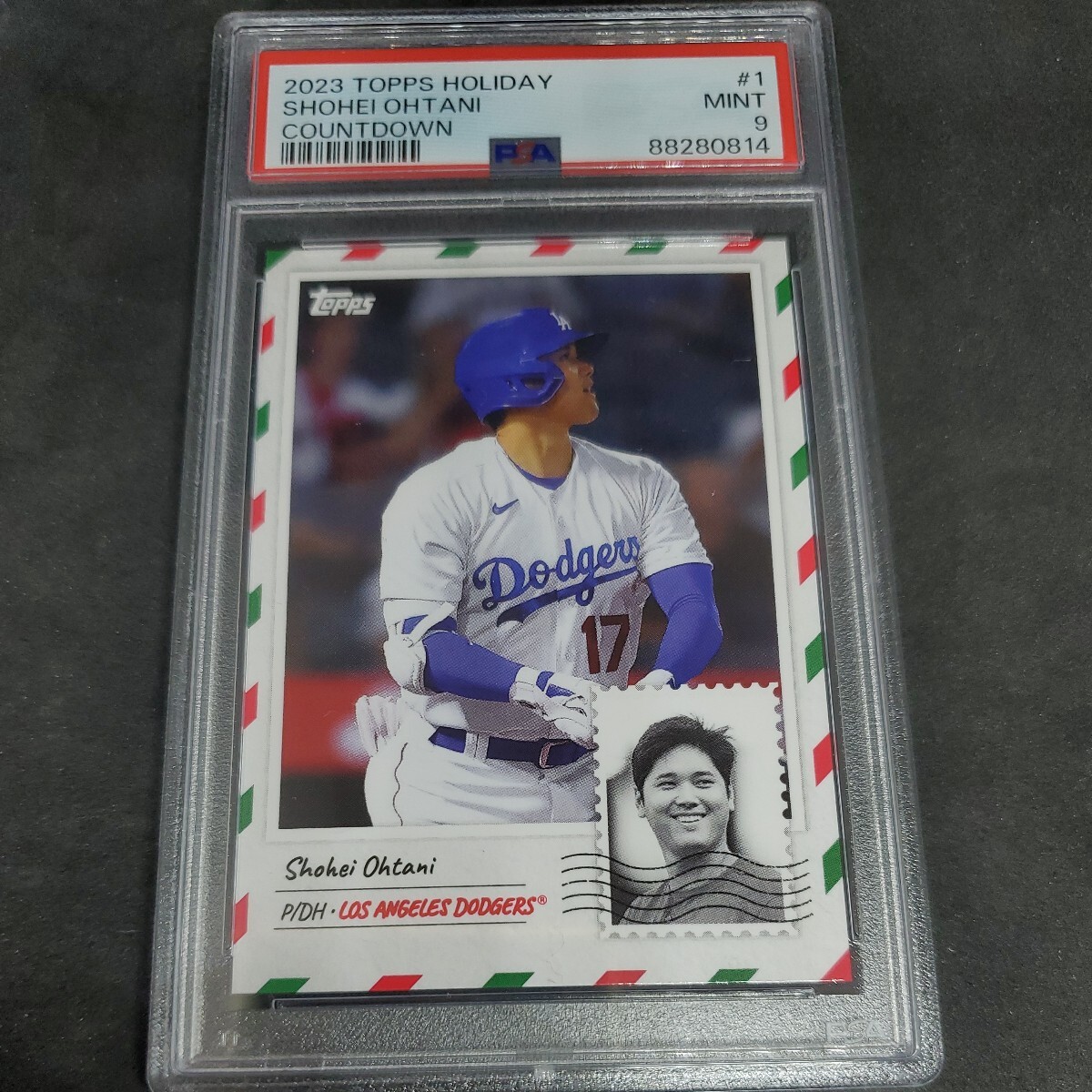 TOPPS NOW HOLIDAY ホリデー 大谷翔平 PSA 9 その2の画像1