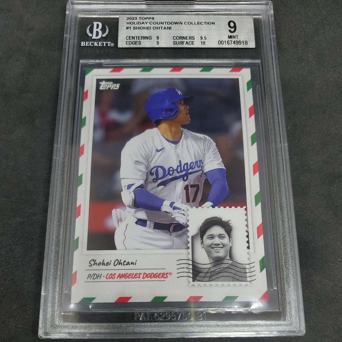 TOPPS NOW HOLIDAY ホリデー 大谷翔平 BGS 9 その2の画像1