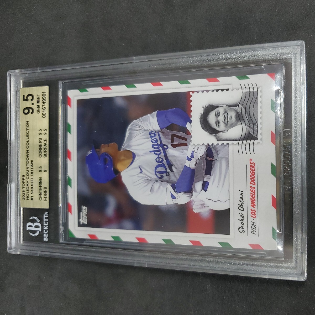 TOPPS NOW HOLIDAY ホリデー 大谷翔平 BGS 9.5 その2の画像1