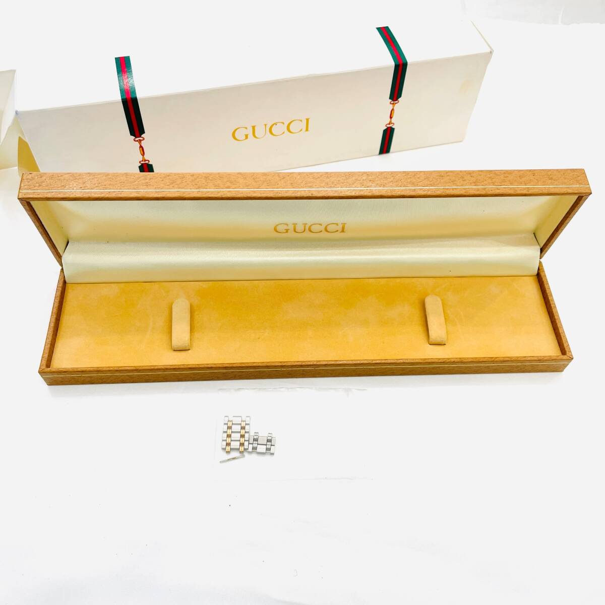 1円～★GUCCIグッチ 腕時計 予備コマ 腕時計ケース Y2403-335の画像1