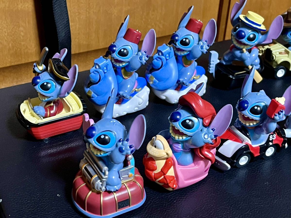 * Disney resort dsiney resort Stitch Stith! attraction посадка в машину pull-back машина 10 шт. комплект прекрасный товар Choro Qzen мой миникар 