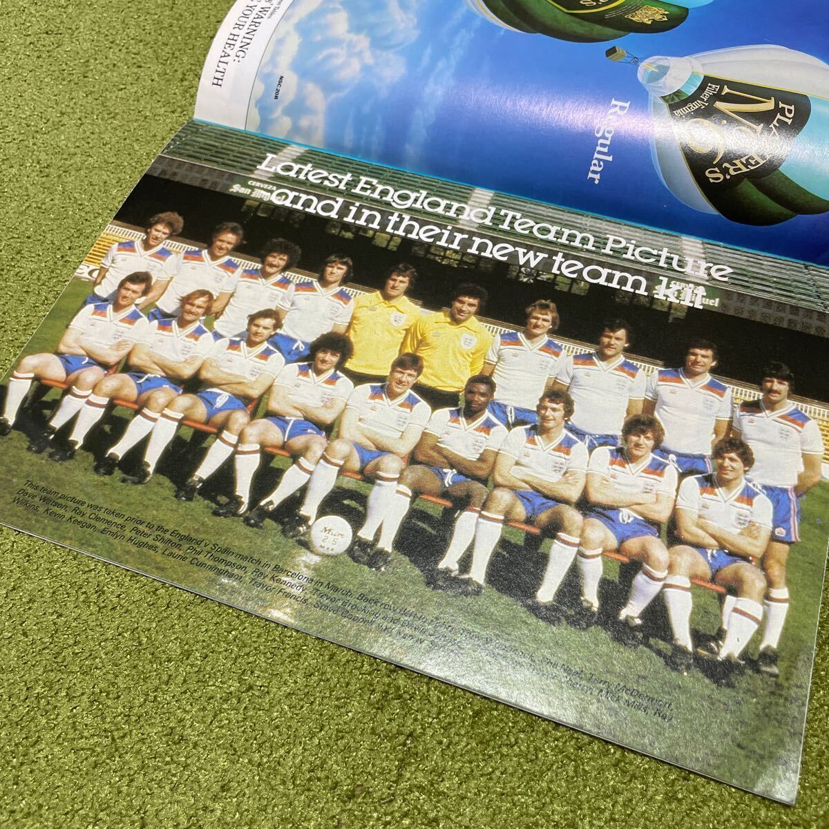イングランド代表vsアルゼンチン代表 マッチデープログラム 1980年_画像4