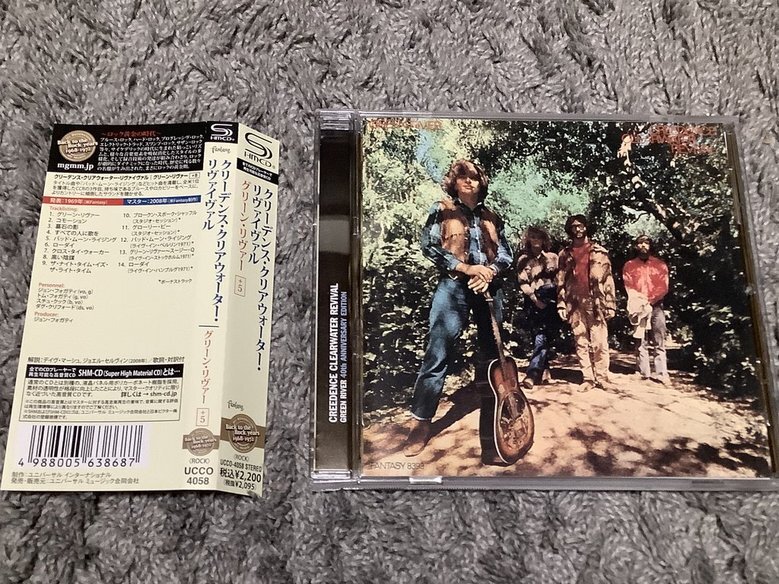 ★CREEDENCE CLEARWATER REVIVAL(クリーデンスクリアウォーターリヴァイヴァル/CCR)【グリーン・リヴァー+5】SHM-CD[2010年国内盤]