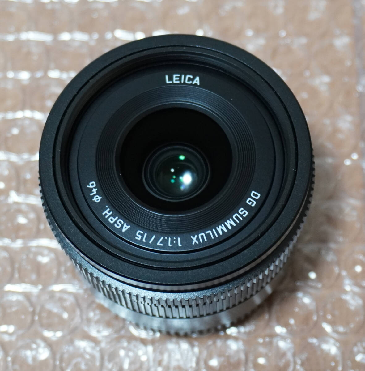 Panasonic LEICA DG SUMMILUX 15mm F1.7 ASPH.　美品_画像3