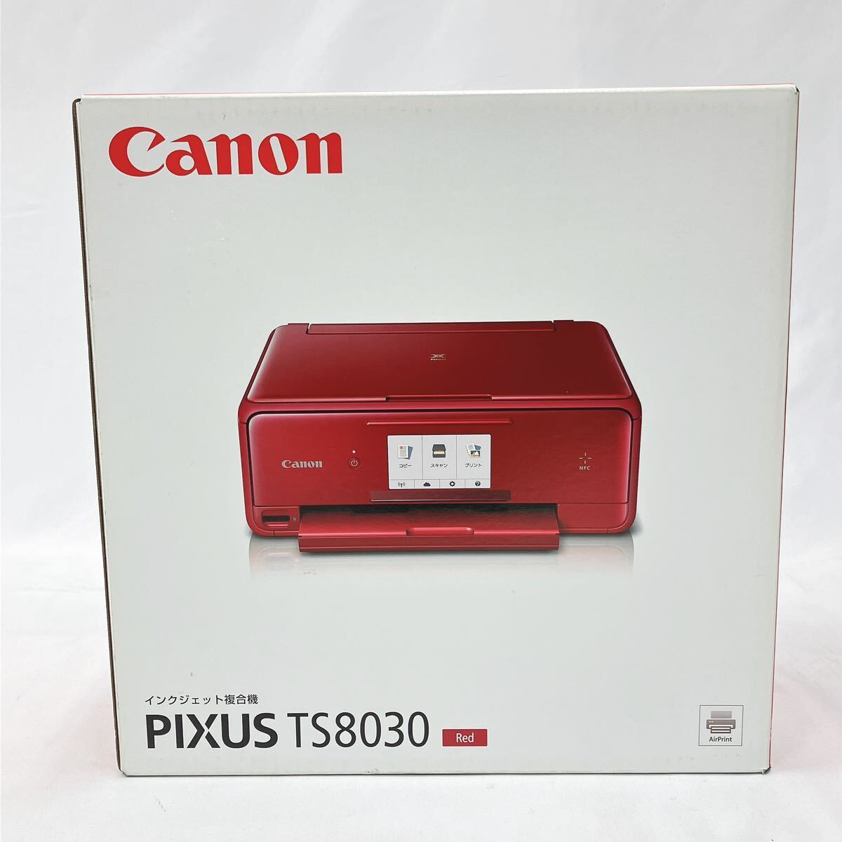 未開封 Canon キャノン PIXUS ピクサス TS8030 インクジェットプリンター レッド 複合機 02-0304の画像2
