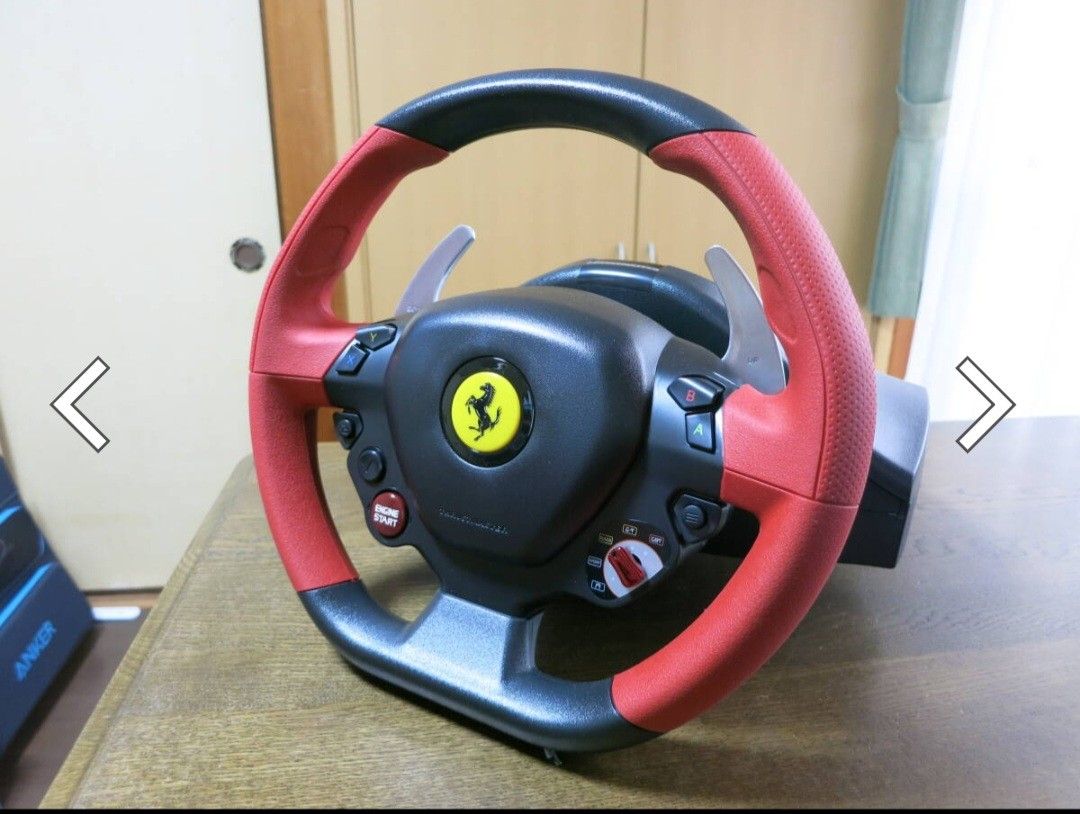 スラストマスター Thrustmaster Ferrari 458  Xbox One ハンドル コントローラー ゲーム