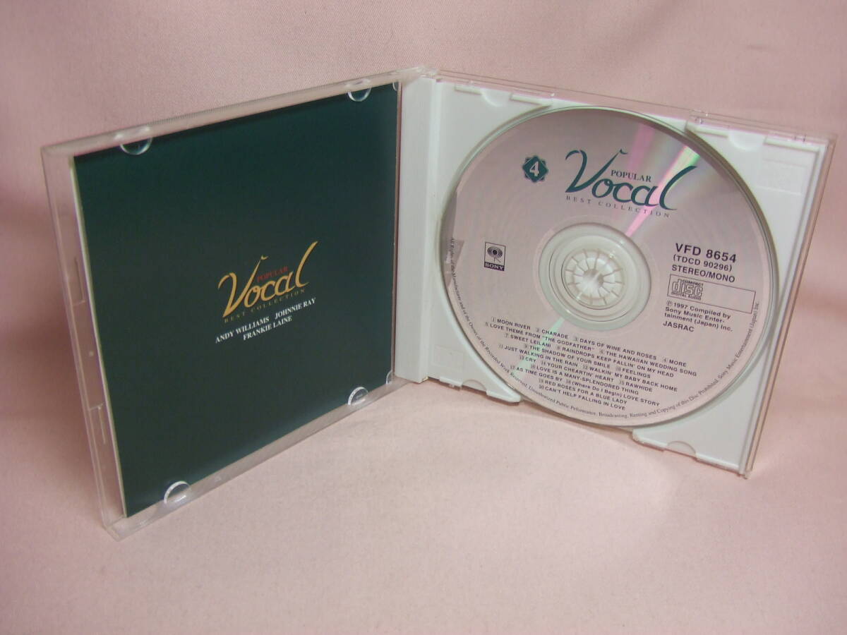 CD★永遠のポピュラー・ヴォーカル・ベスト・コレクション 全２０曲 アンディ・ウィリアムス ジョニー・レイ フランキー・レインの画像6