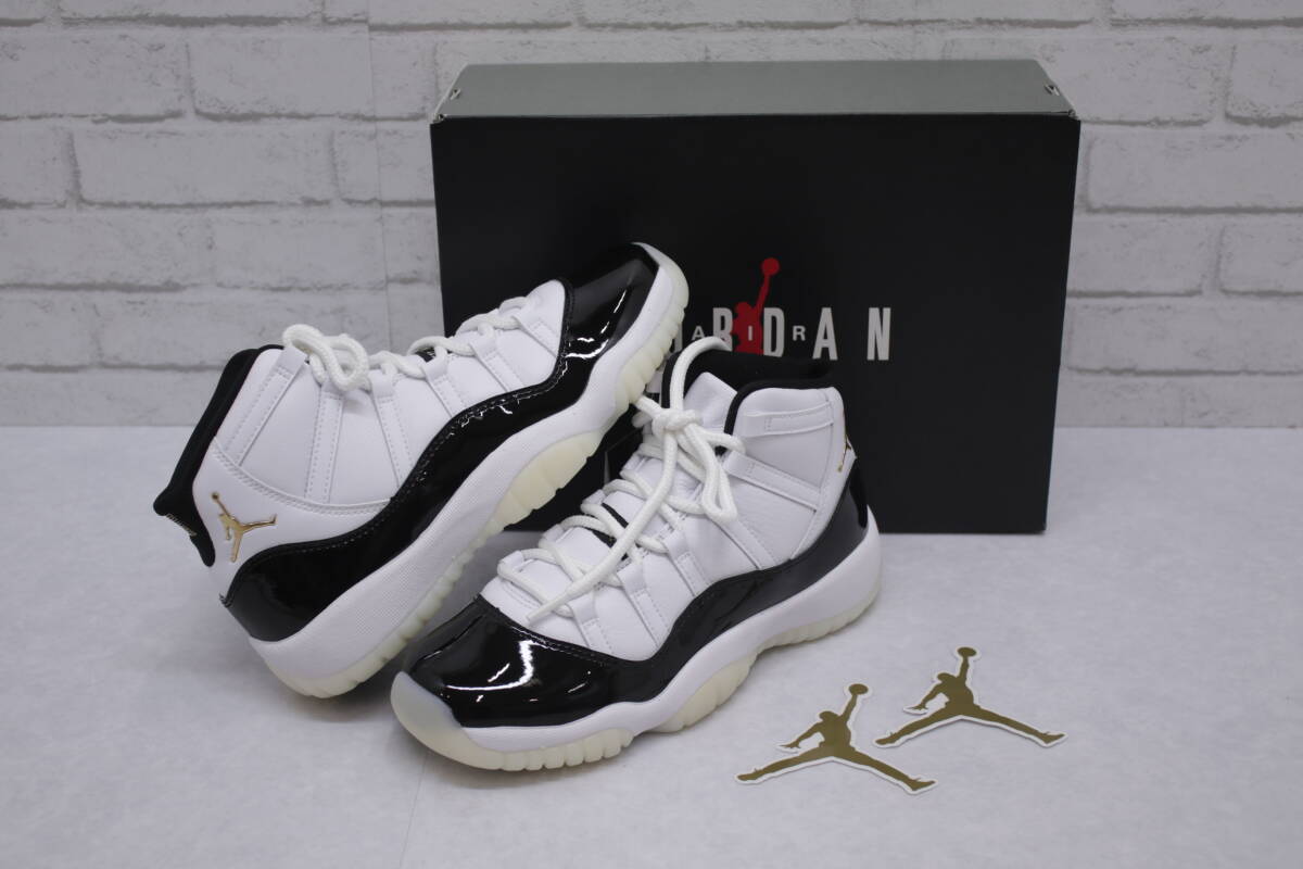 42【1円～】NIKE ナイキ GS Air Jordan 11 Retro 378038-170 エアジョーダン AJ11 24.5cm スニーカー_画像1