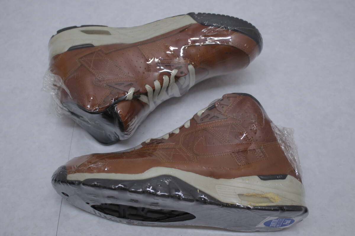 415【ジャンク】NIKE ナイキ AIR TRAINER SC HI PREMIUM 306969-77 エア トレーナー Dunk Force Max スニーカー 観賞用の画像2