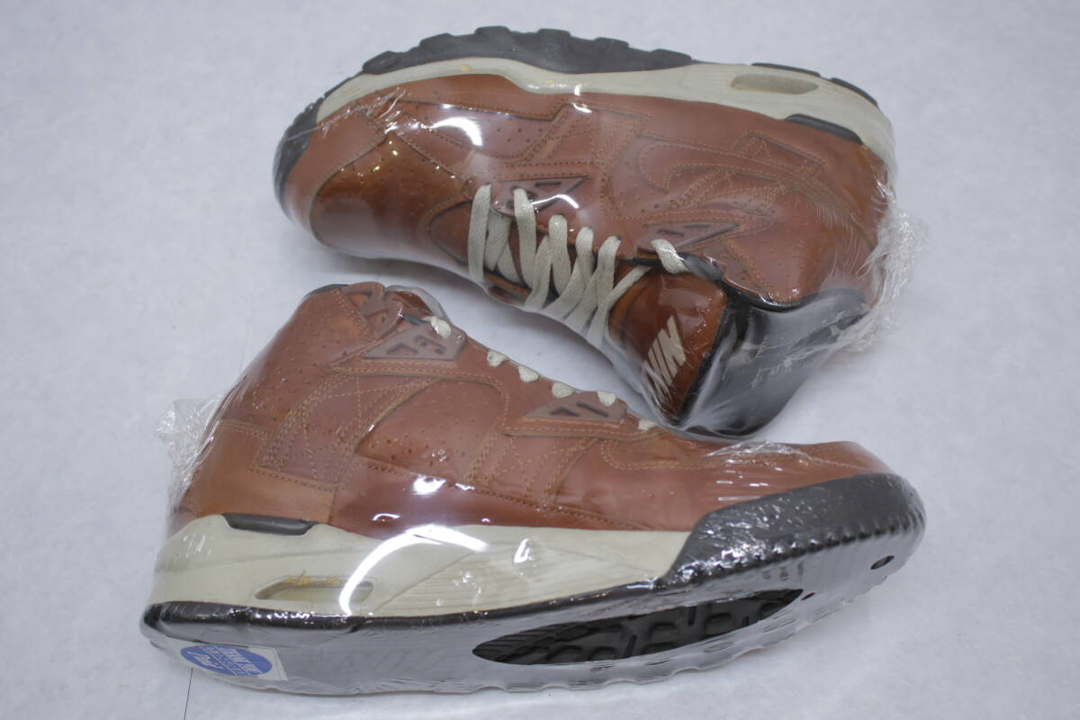 415【ジャンク】NIKE ナイキ AIR TRAINER SC HI PREMIUM 306969-77 エア トレーナー Dunk Force Max スニーカー 観賞用の画像3