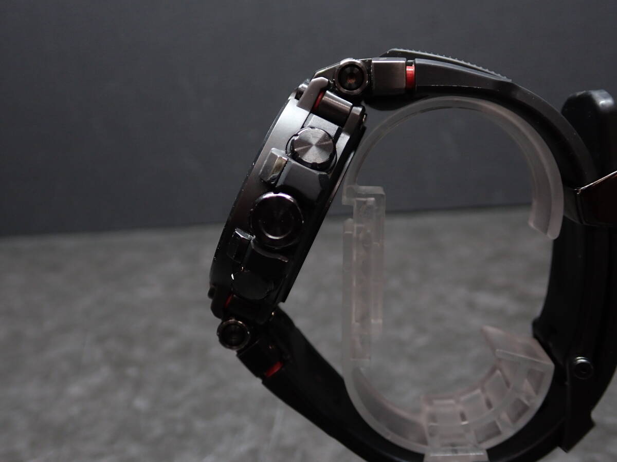 479【1円～】G-SHOCK ジーショック CASIO カシオ MTG-B1000 タフソーラー マルチバンド6 ラバーバンド 腕時計の画像3