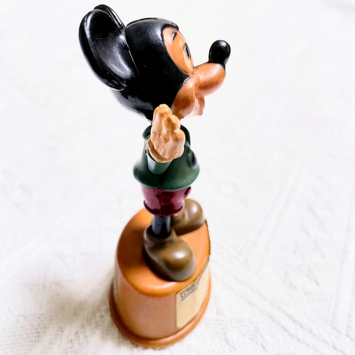 ディズニー ミッキーマウス Mickey Mouse push up puppet レトロ プッシュアップパペット