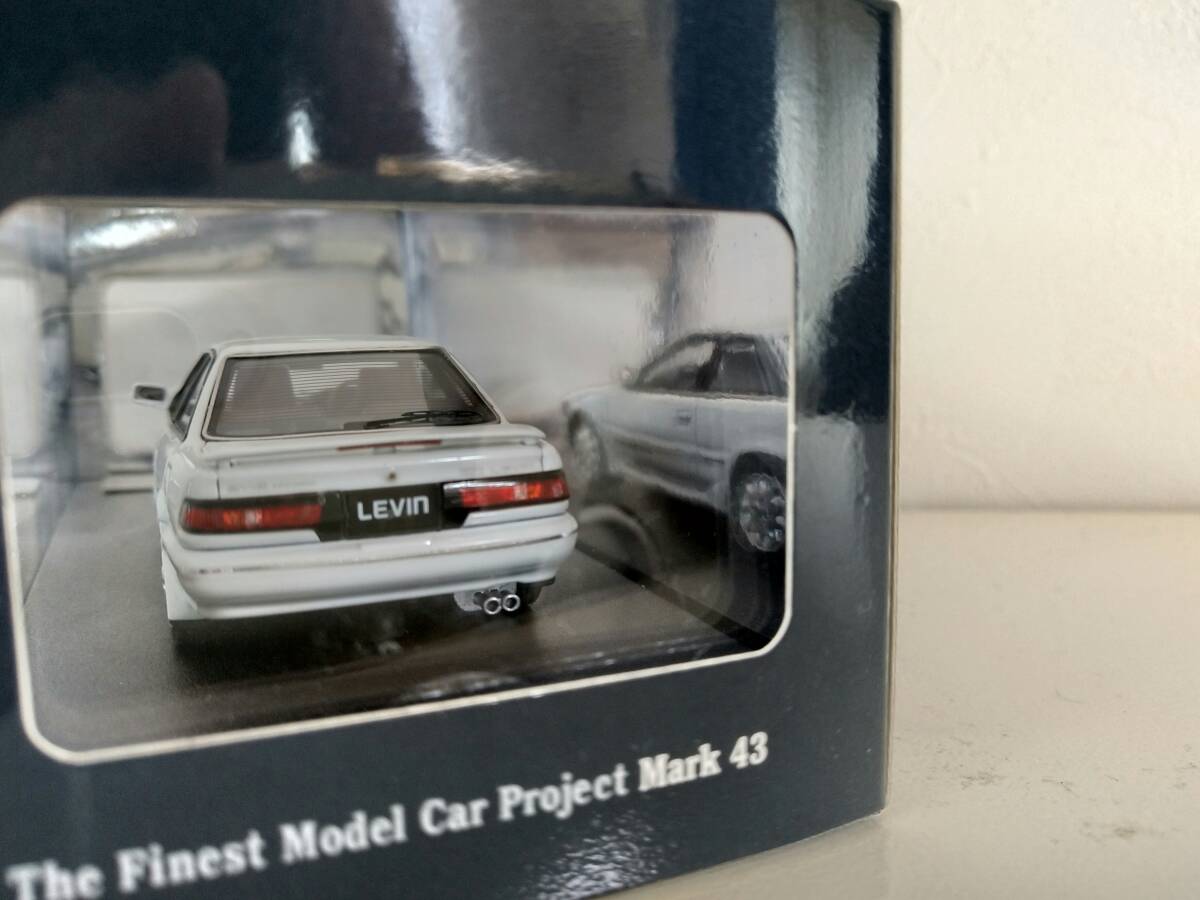 Mark43 トヨタ　カローラ・レビン GT-Z (AE92) スーパーホワイトII　1/43_画像5