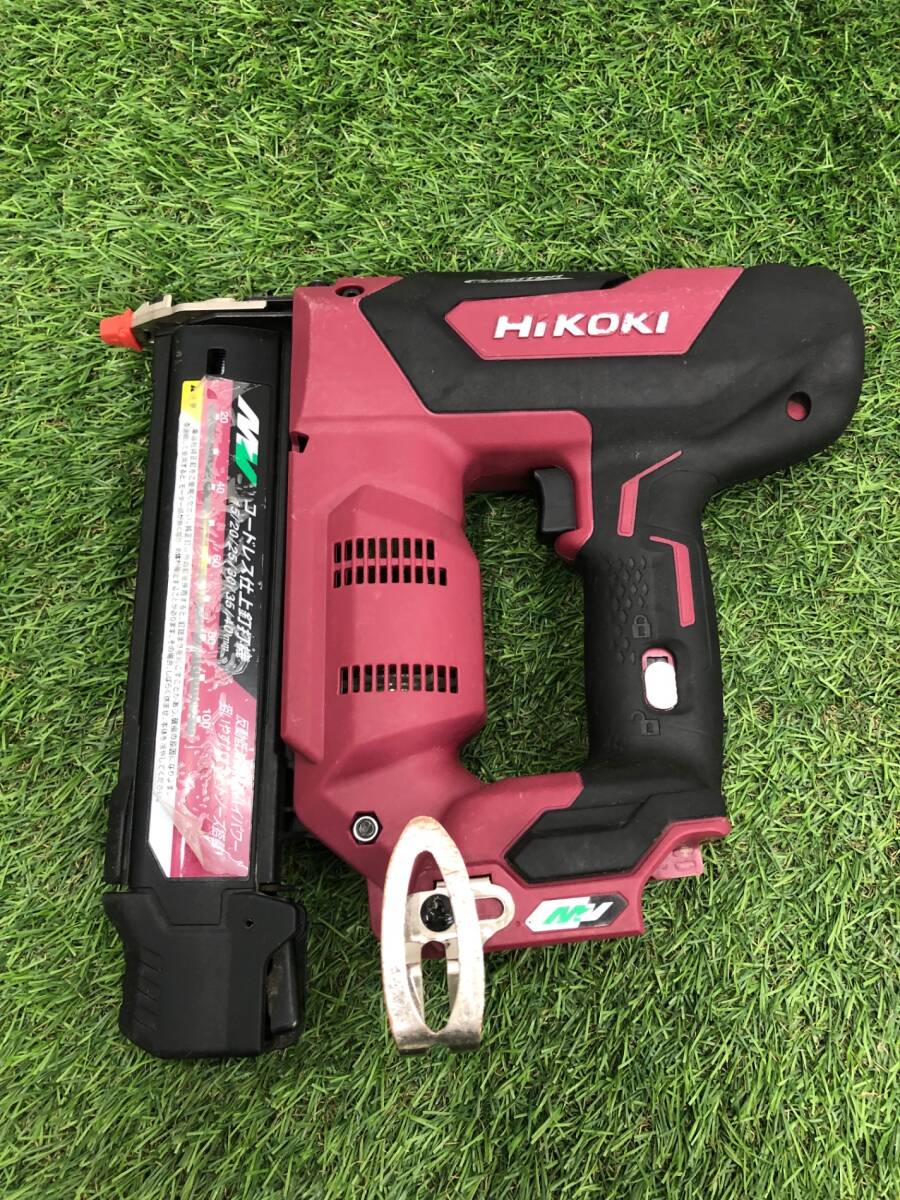 【中古品】★HiKOKI (ハイコーキ) 40㎜マルチボルトコードレス仕上釘打機 (本体) NT3640DA(NNK) ITRJH3GP7VMWの画像1