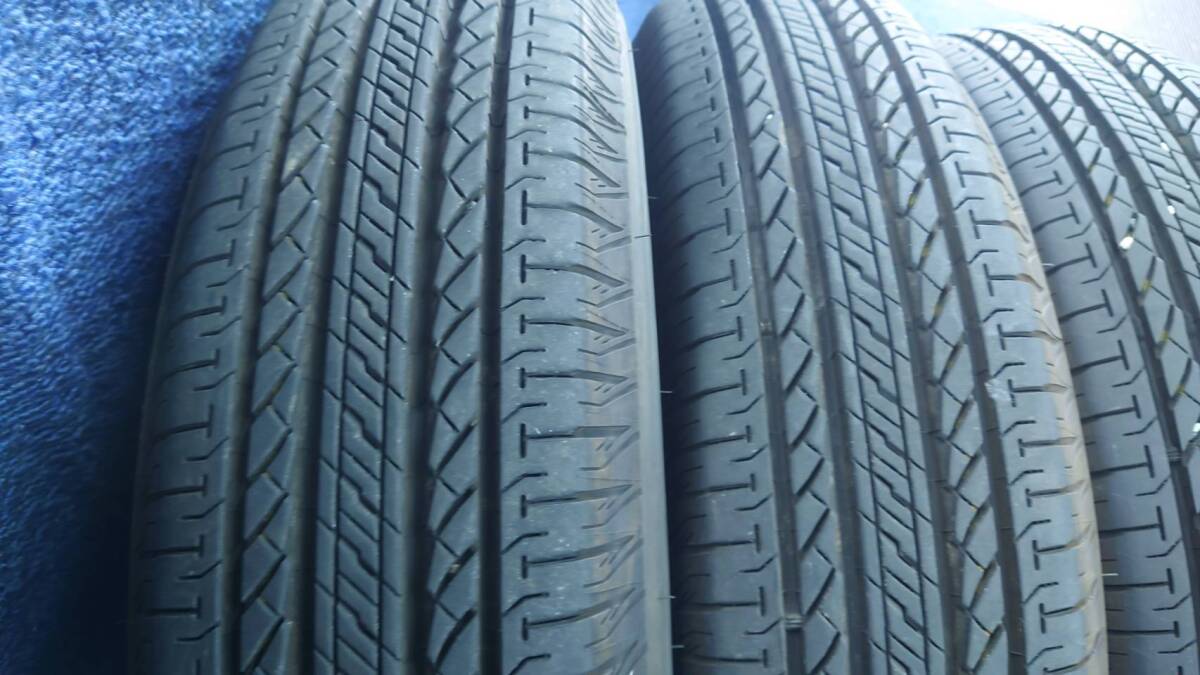 B:4本 BS デューラーH/L852 175/80R16 23年製造/ブリヂストン/ジムニー/ヨコハマ/ジオランダー/SUV/4WD/年浅/バリ山/604013_画像6