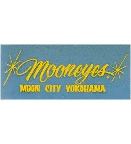 再入荷!!【MOONEYES】 YOKOHAMA CITY転写デカール/ステッカー/イエロー