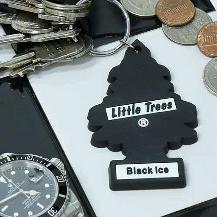 再入荷!!【LittleTrees】PVC ラバー キーホルダー ブラックアイス BlackIce /LittleTrees