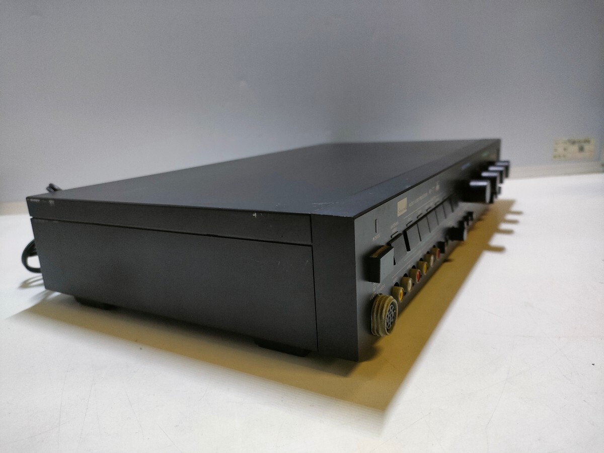 E333( immediately shipping )Sansui Sansui AV-77 audio video processor electrification OK Junk 